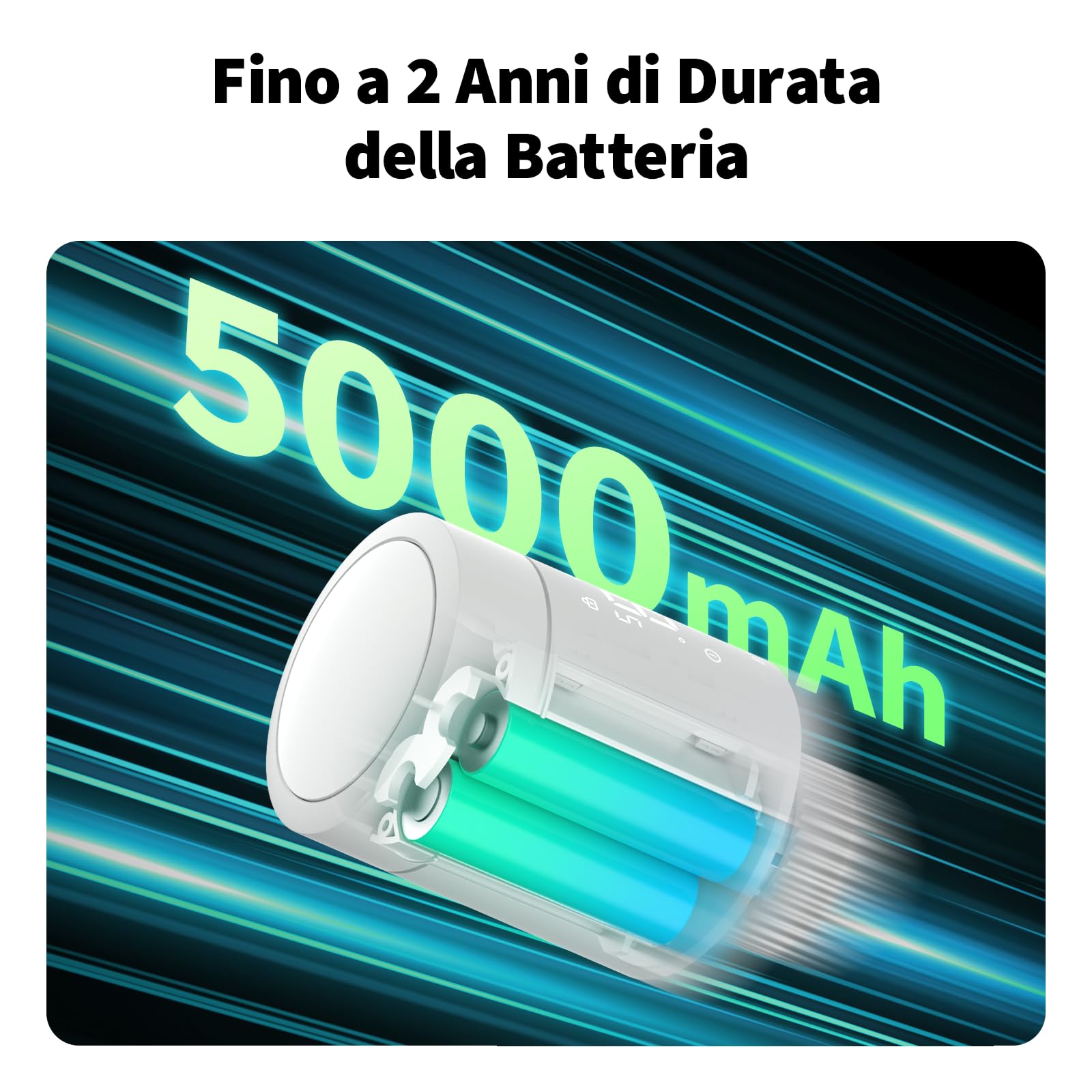 Aqara Termostato da Radiatore W600 Intelligente Thread/Zigbee, Valvola Termostatica Intelligente con Programmazione, Compatibile con Homekit, Home Assistant, Alexa, Google Home