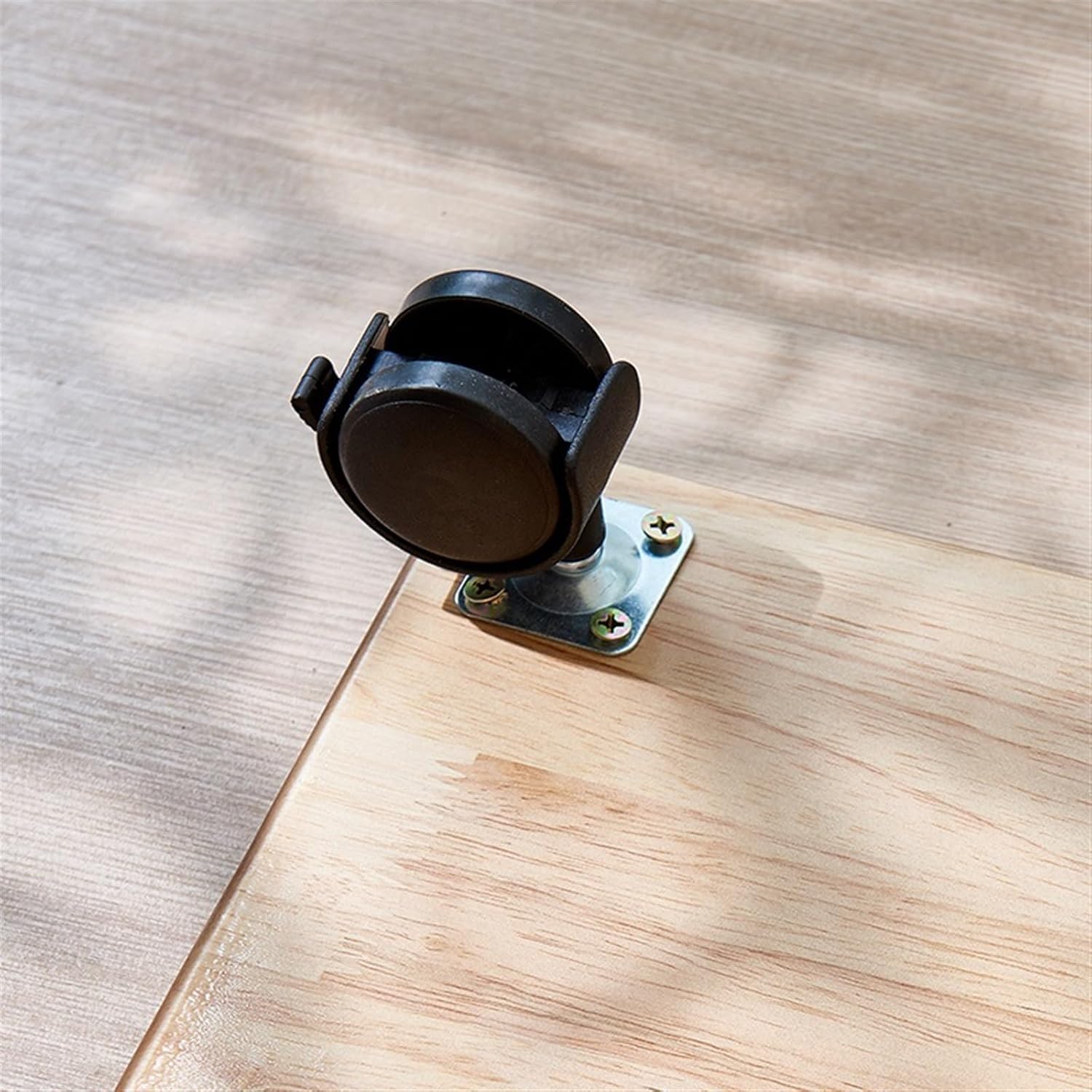 CPU Stand Mobile CPU Stand PC cart Floor PC Stand CPU Holder with 4 Locking Caster Wheels Under Desk Fits Most PC (Ｗood) PC Tower Stand(Beige,52 * 28.5)