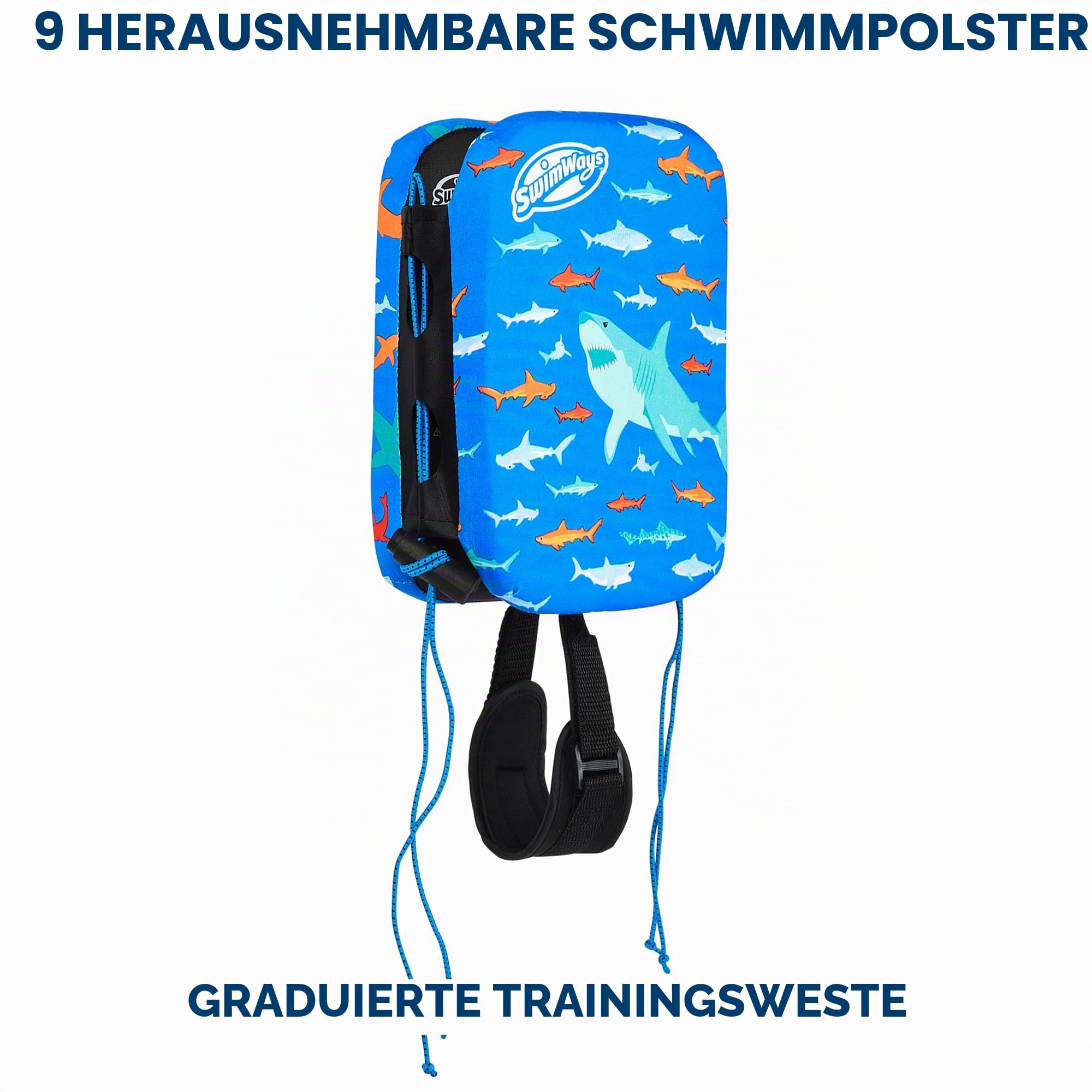 SwimWays SWW SWS PowerSwimmr Med Shark ECMX NTL