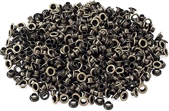 Zenith 250-Piece Antique Finish Metal Eyelet Grommet Set | Copper Rivets for Fabric, Leather & DIY Crafts | Durable & Lightweight | Ideal for Garments, Shoes, Bags & Upholstery | Easy to Install-picture-24