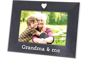 MIMOSA MOMENTS Heart-shaped Picture Frame for Grandma