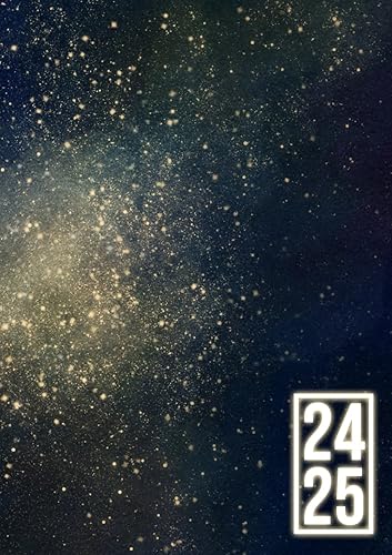 Agenda Scolaire 2024-2025: Galaxie Digitale | Journalier (une page par jour) | 12x17 cm | 300 pages | Couverture souple | sept 2024 – juil 2025 | Collège et Lycée | Etudiant | Espace &amp; étoiles