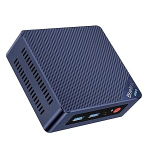 Beelink MINI - S13 Pro Mini PC, Processore Intel Twin Alder Lake - N150 (fino a 3, 60 GHz), Mini Computer, 16 GB di RAM, SSD da 500 GB, Desktop da ufficio, Dual HDMI / WiFi 6 / BT 5.2 / RJ45 / WOL