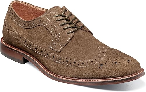 Stacy Adams Marligan Wing Tip Oxford Mocha 11 W