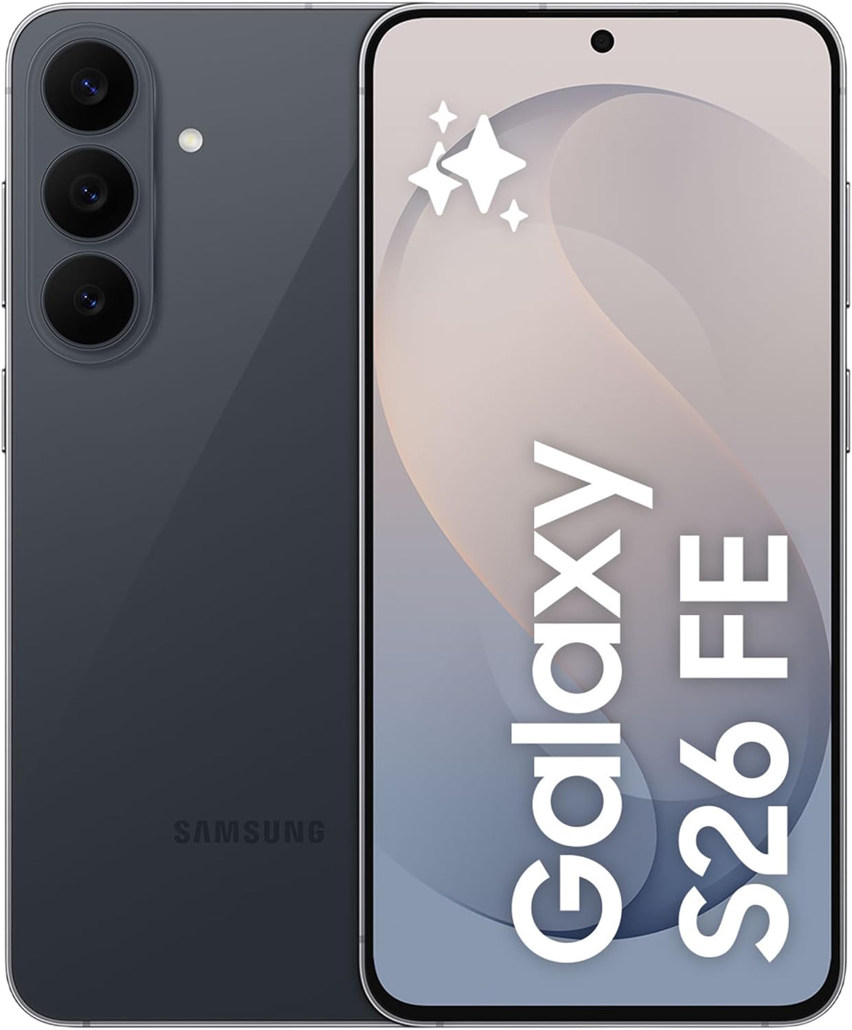 Samsung Galaxy S26 FE Grafit Gri, 256GB, Yapay Zeka Fotoğraf Editörü, 50MP Kamera, Photo Assist, My FanCam, Super Steady Video, 4900 mAh Pil, 8GB Bellek (Samsung Türkiye Versiyonu)