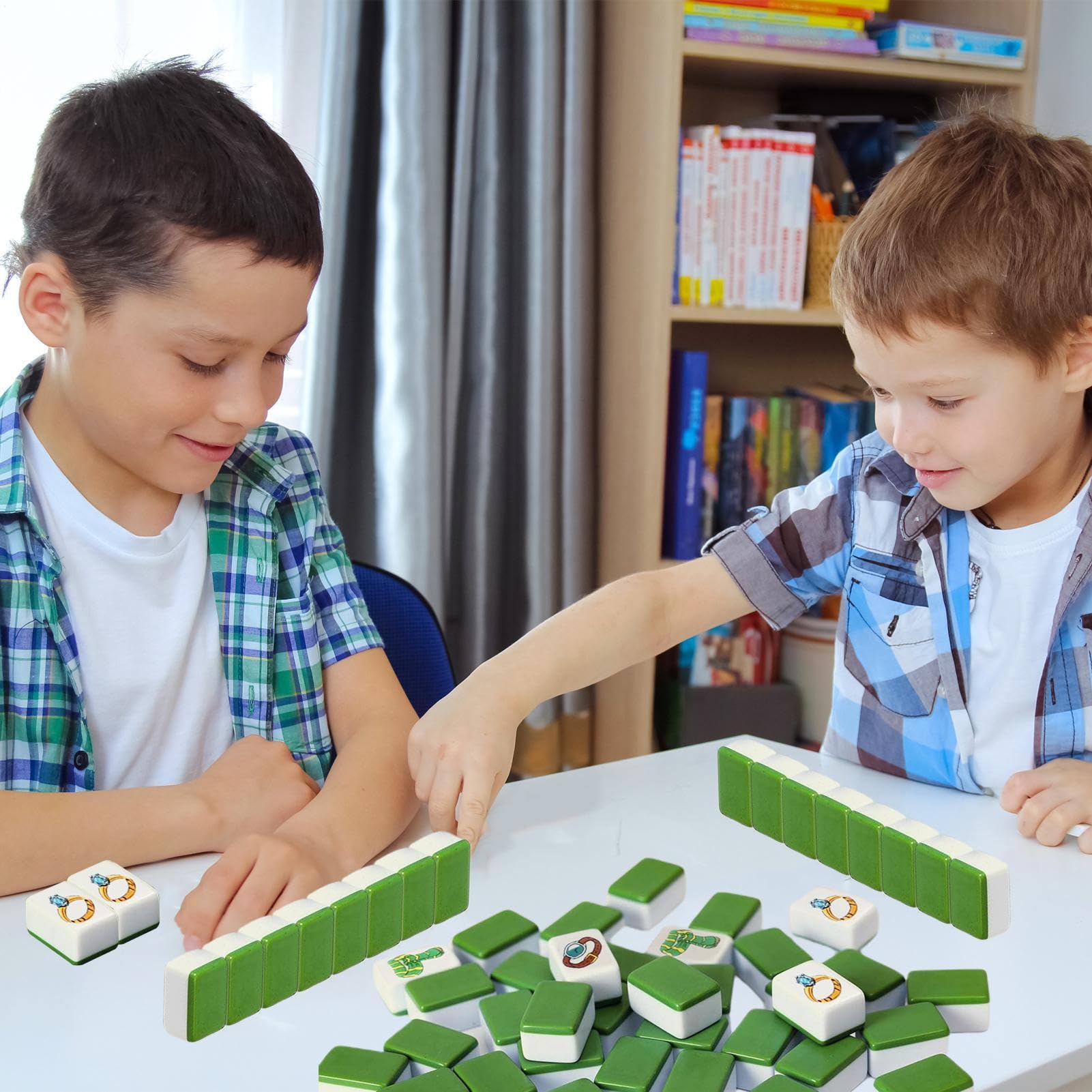 Generisch Mahjong Gra planszowa, zestaw do gry w Mahjong, zabawny narodowy | zestaw do gry planszowej Mahjong, i zabawna, klasyczna gra strategiczna, zestaw mahjong na spotkania rodzinne