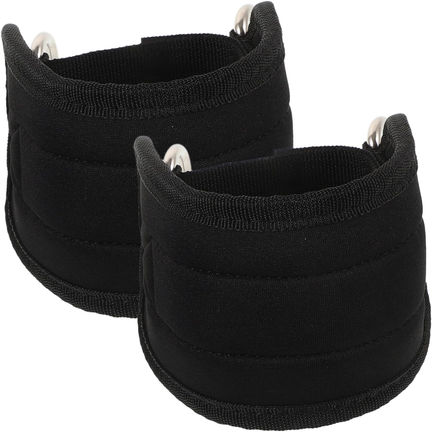 2Pcs Wrapped Leg Straps for Cable Machines Portable Ankle Support for Enhanced Leg and Glute Workouts High Strength Resistance Fitness Accessories Stylish Design for Gym Use