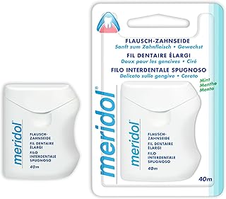meridol Flausch-Zahnseide, 40m, Mint-Aroma