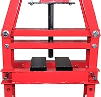 Vista 7 de Prensa hidráulica de 12 toneladas con marco A con placas de prensa