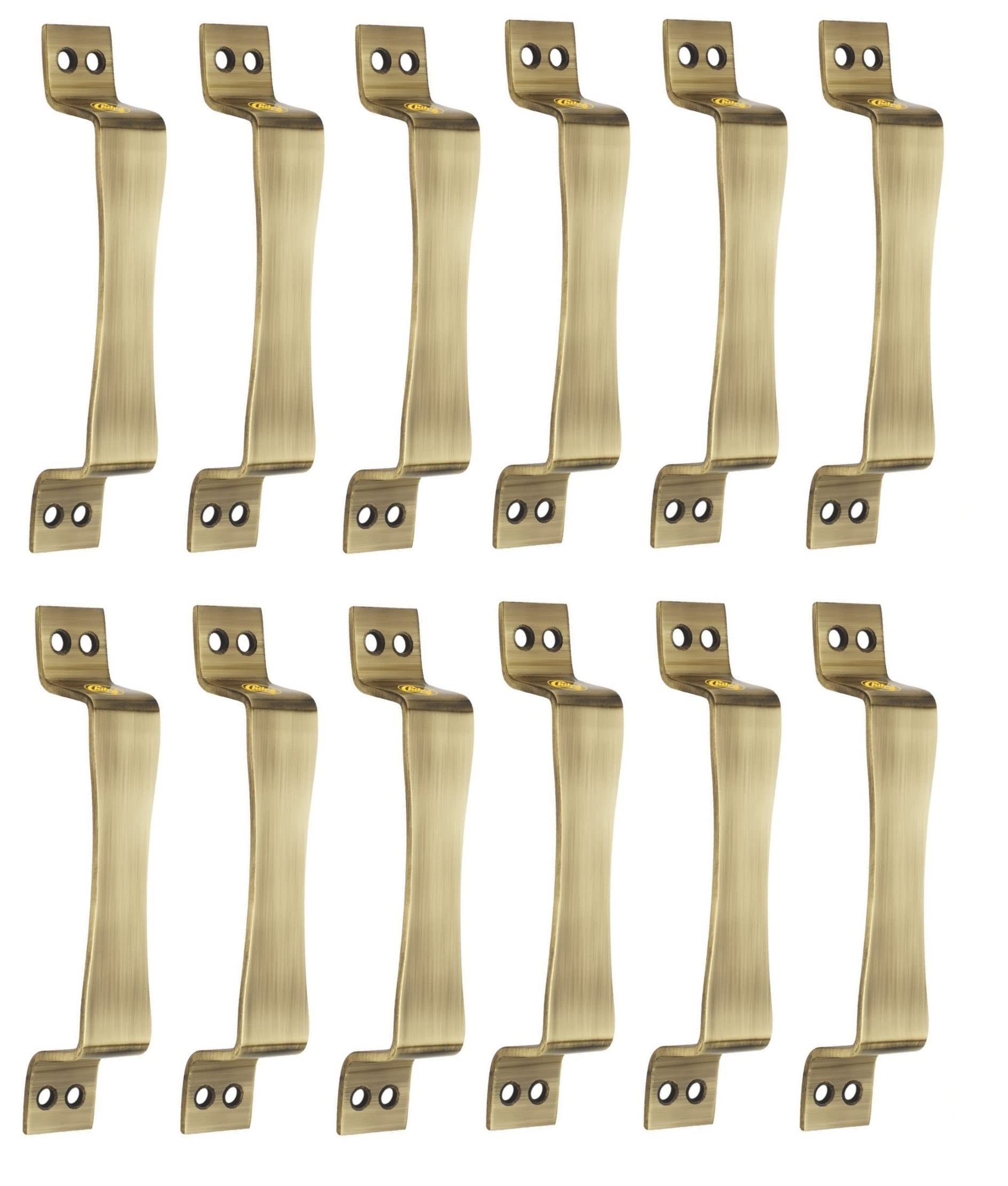 Chitra Jazz Series Stainless Steel Door/Cabinet Handles Pack of 12 (6 Inch, Antique Brass) (B09LCZPRMX) Amazon Price History, Amazon Price Tracker