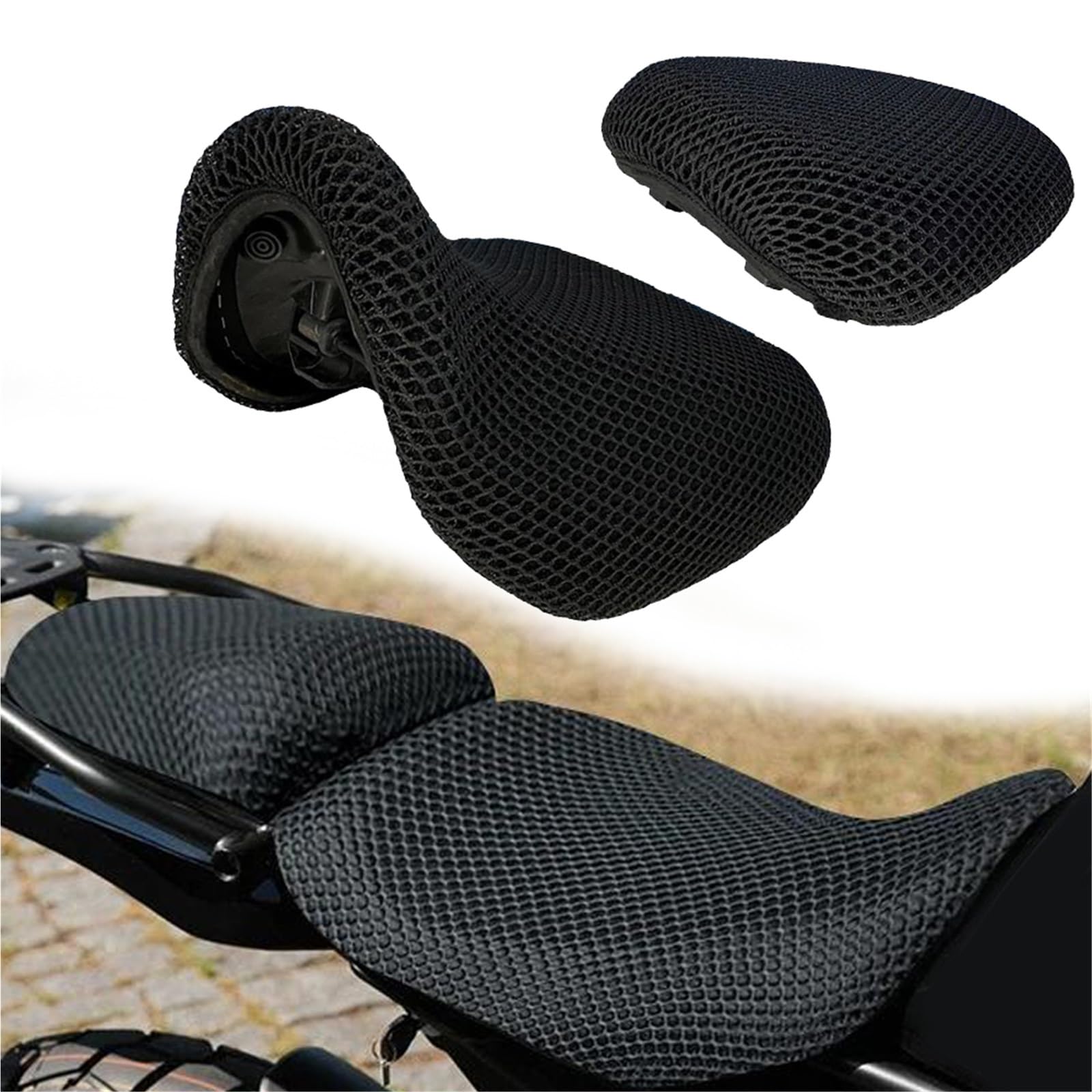 Housses de siège pour Royal Enfield Himalayan 450 2024 coussin protection 3D Airflow