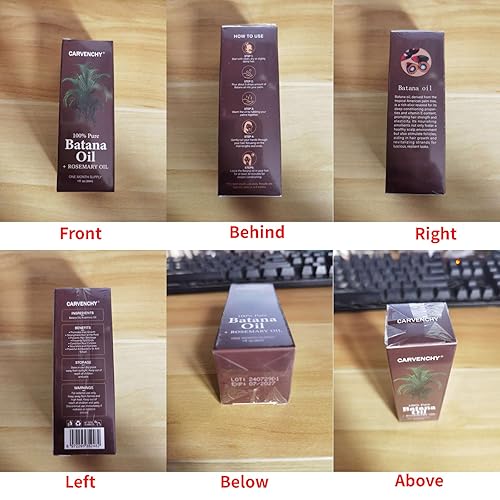 Miniatura 8 de Batana - Aceite de romero para el crecimiento del cabello, 100% puro y orgánico natural con romero que mejora el grosor y la fuerza, aceite de