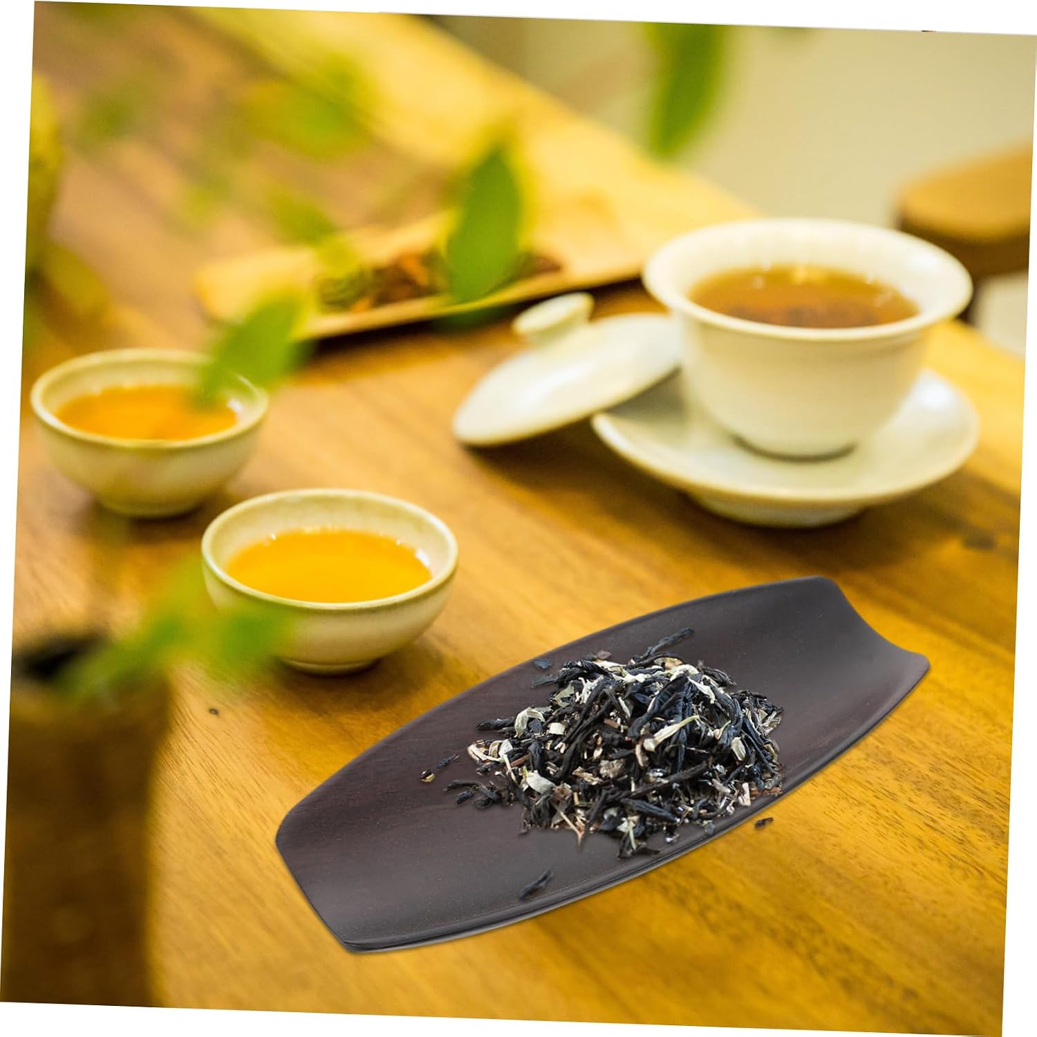 Mikinona 1set Chinese Tea Scoop Set Kung Fu Tea Accessories Coffee Beans Unique Design
