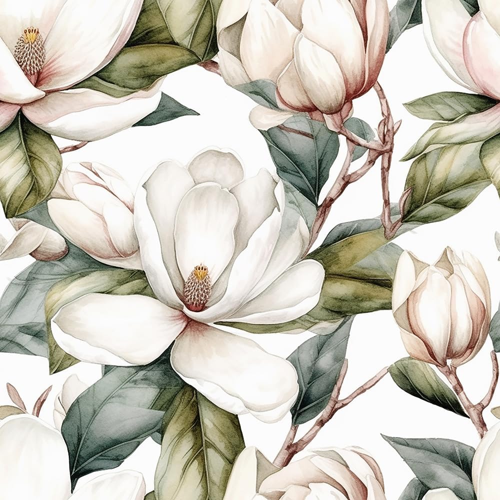 Magnolia Wallpaper Peel And Stick