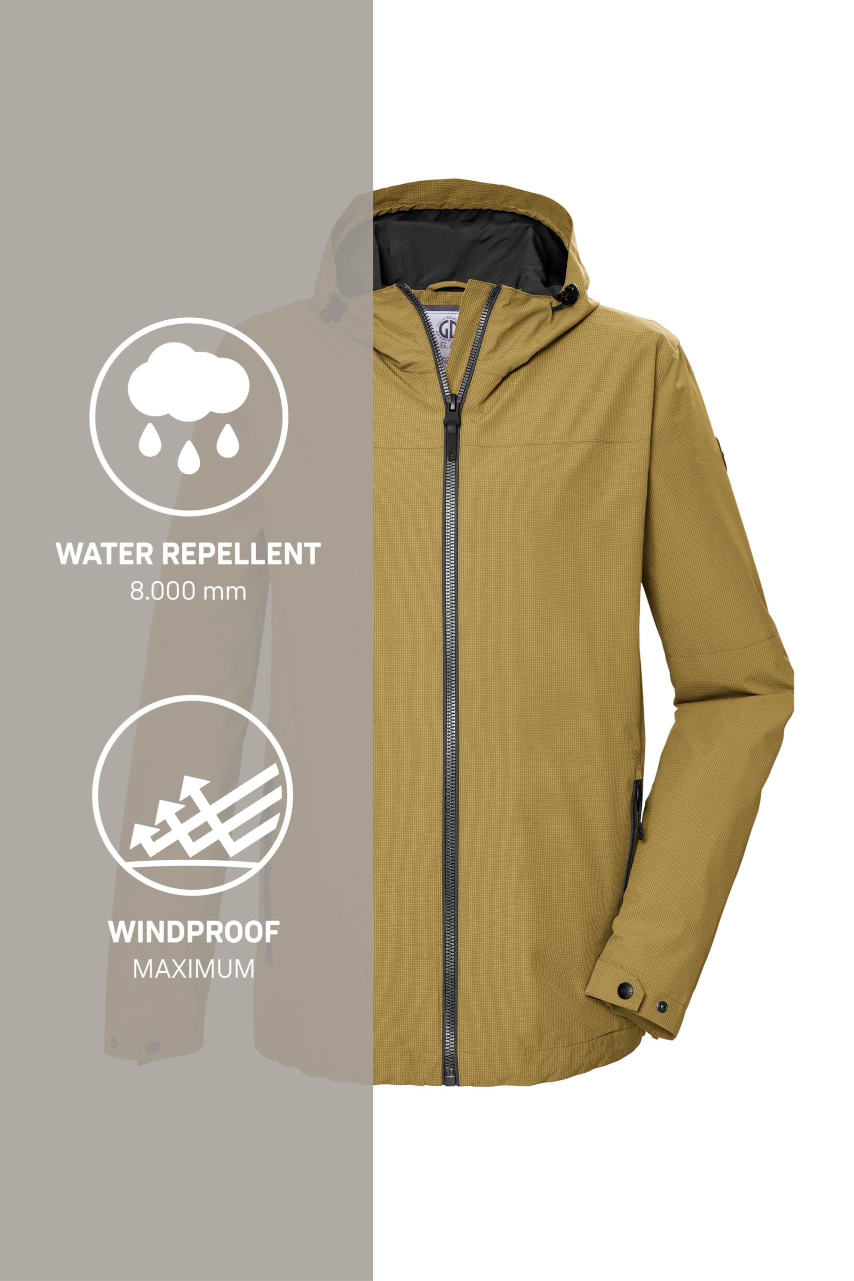 G.I.G.A. DX Gs 80 Mn Jckt Chaqueta funcional exterior con capucha Hombre