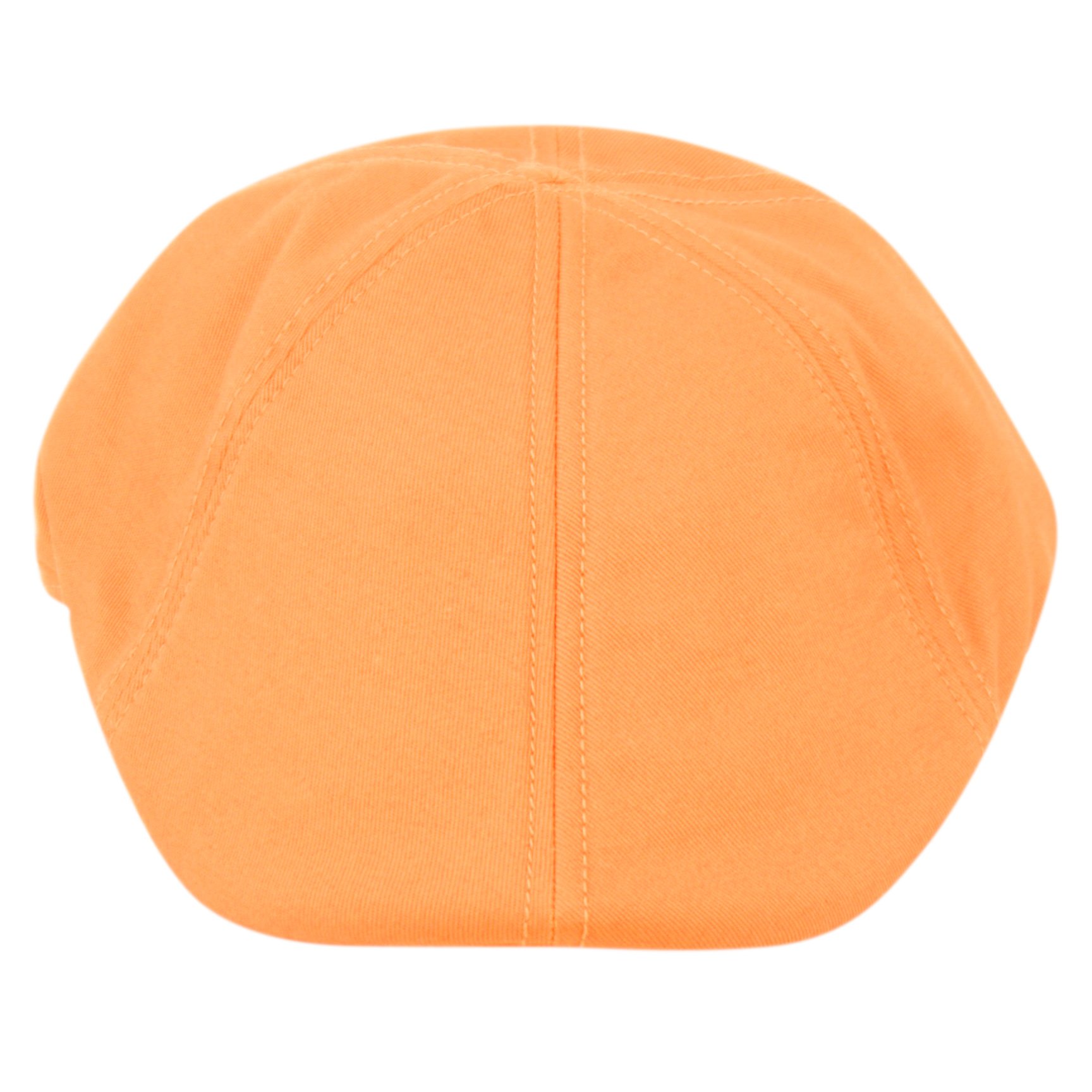 Mens 6pannel Duck Bill Curved Ivy Drivers Hat One Size(Elastic Band Closure) (Apricot B)