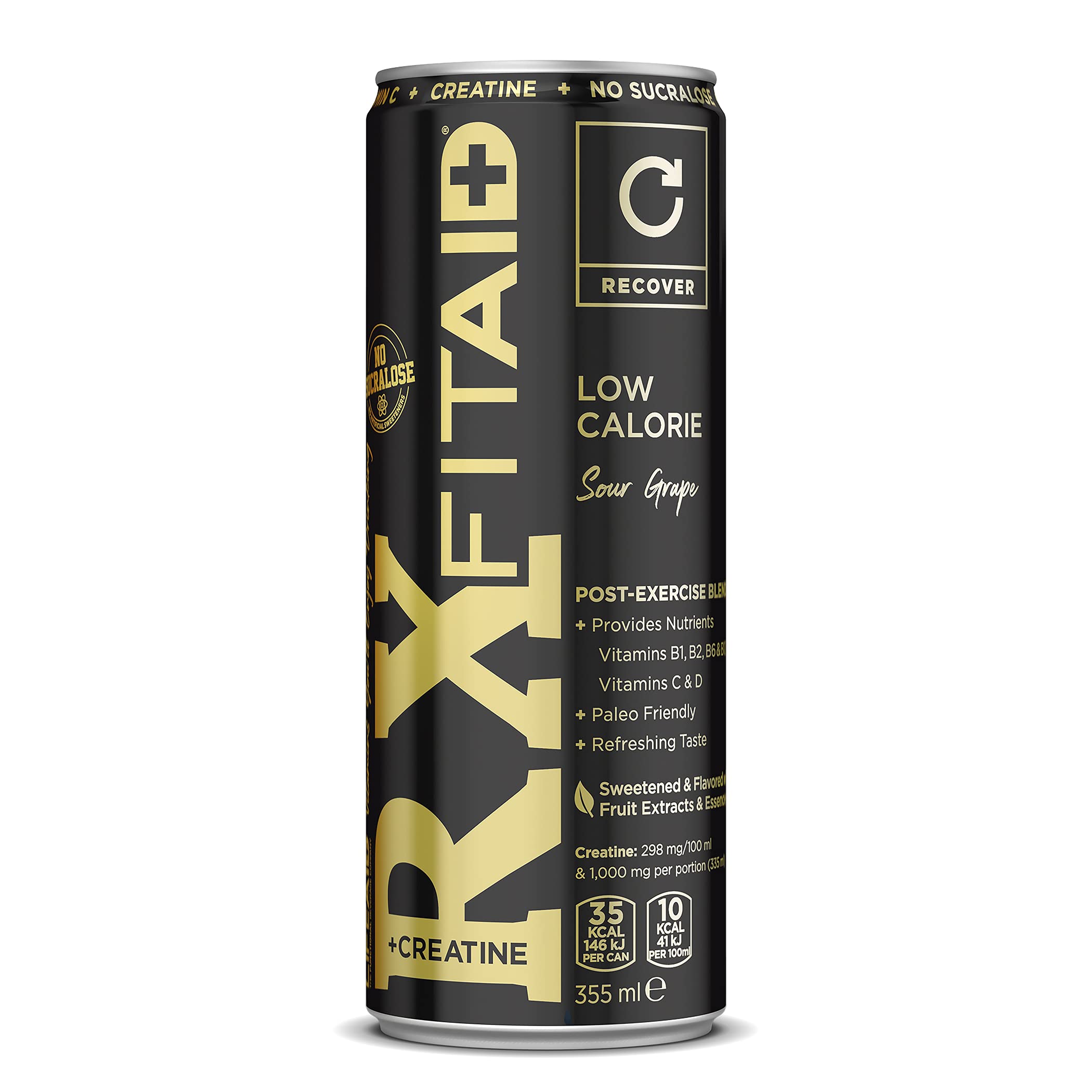 FITAID RX Recovery Blend, Creatine, BCAAs, Glutamine, Electrolytes