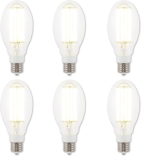 Miniatura 5 de Westinghouse Lighting 5269020 - Bombilla LED de filamento ED32 de 54 vatios (equivalente a HID de 320 W) de luz diurna de alto lúmenes, base Mogul