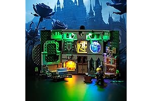 LEGO Slytherin House Banner LED Light Building Blocks