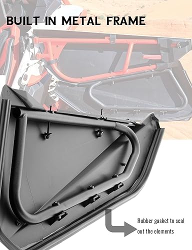 Miniatura 7 de Chelhead Accesorios Can Am X3, elevadores de asiento y panel inferior de puerta para 4 puertas compatibles con Can am Maverick X3 2017-2023