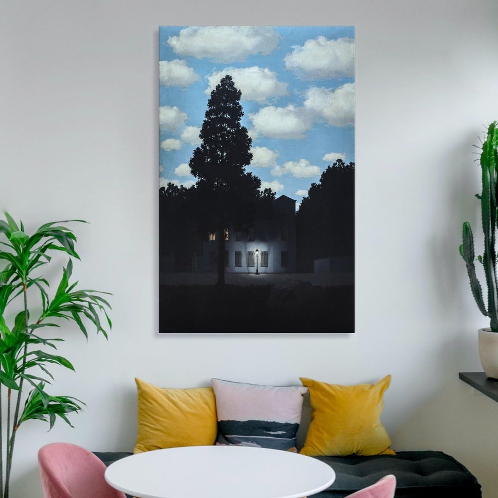 Amazon.co.jp: ルネ・マグリット光の帝国ヴィンテージポスター 印刷