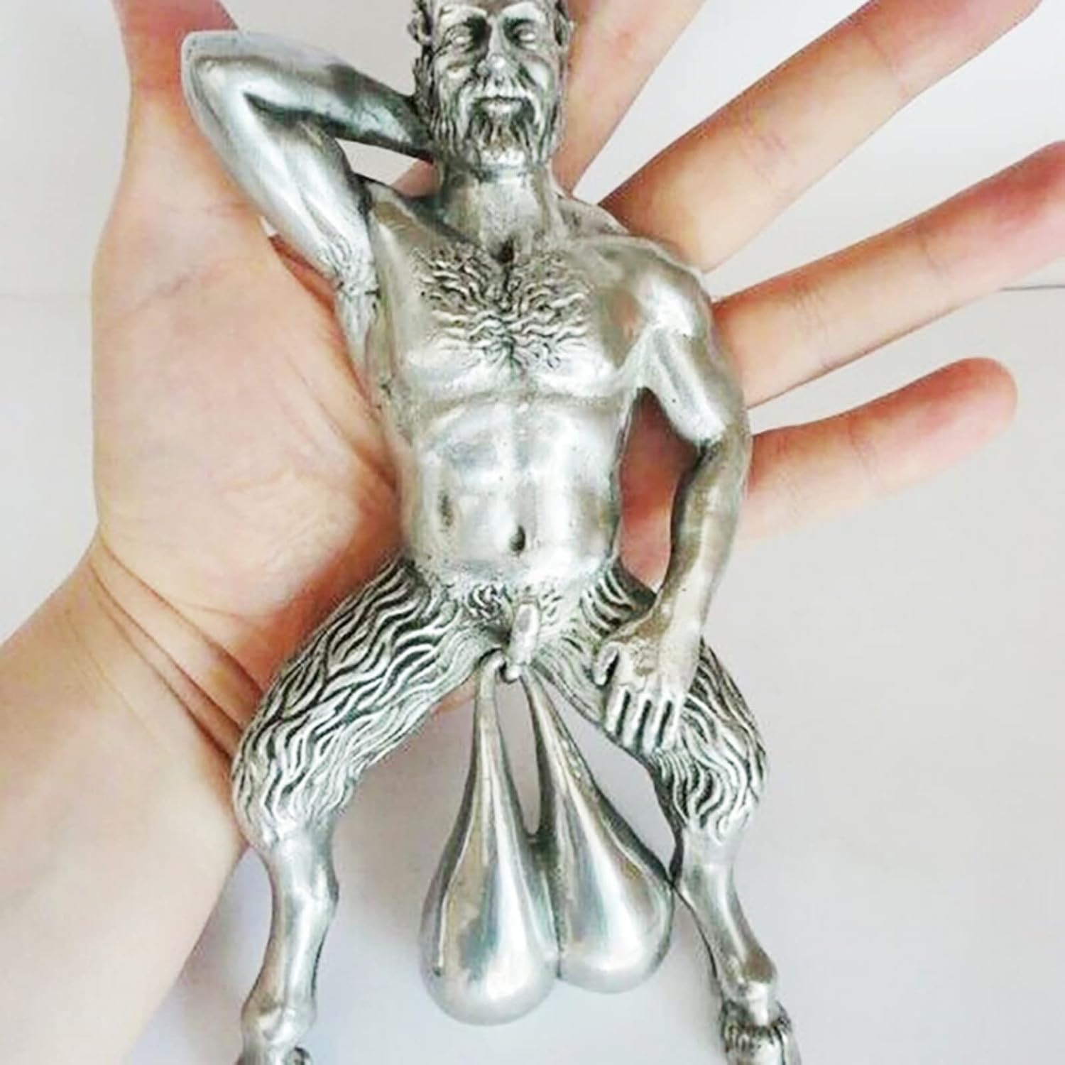Drôle Vieil Homme avec heurtoir Pendentif Personnage modèle Sonnette pour Porte d'entrée Jardin décoration de la Maison