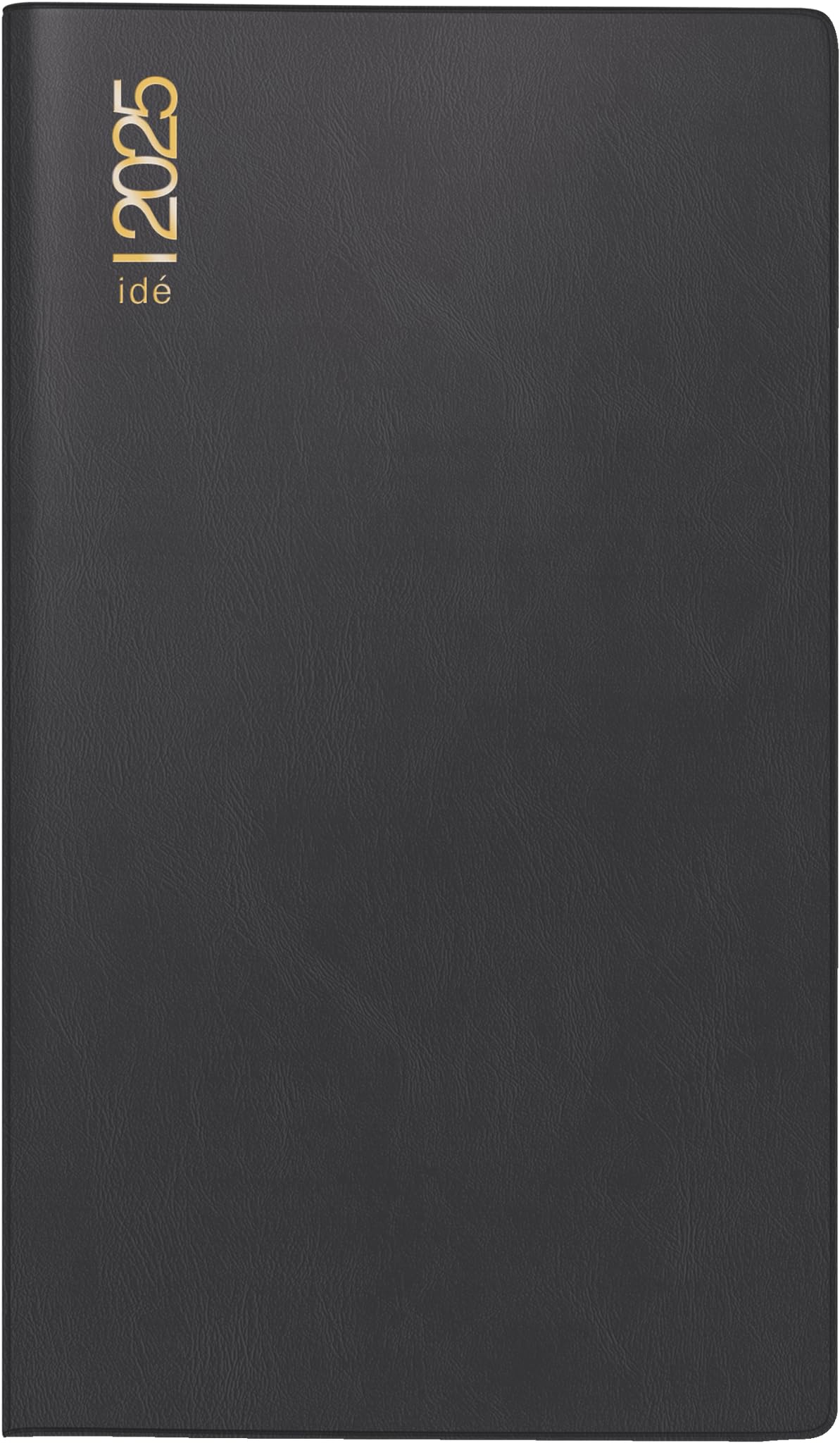 rido/idé Pocket Calendar Mod. TM 12 2025 | A6, Plastic, Black
