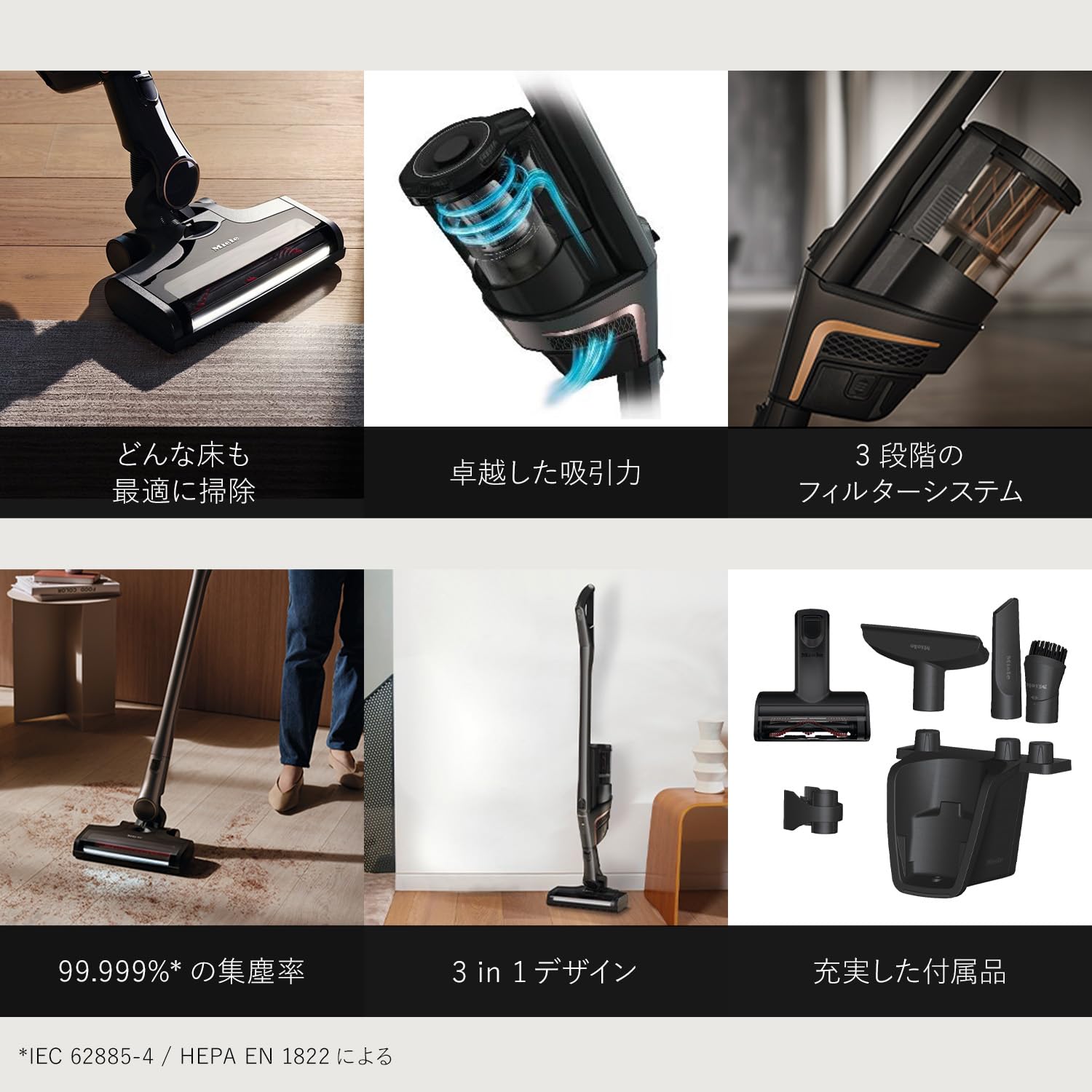 Amazon | Miele (ミーレ) コードレススティック掃除機 Triflex HX2