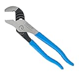 426 6.5-inch Straight Jaw Tongue & Groove Pliers, Made in USA, 0.87-inch Jaw Capacity, Laser Heat-Treated 90° Teeth, Forged High Carbon Steel