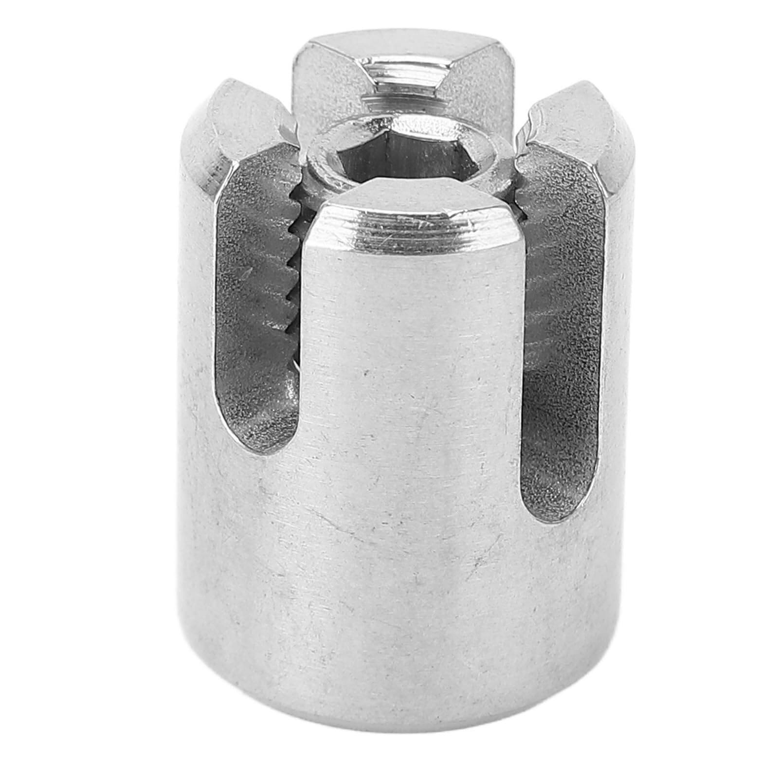 Morsetti per cavi incrociati confezione da 10, clip per fune in acciaio inossidabile per traliccio da giardino e ringhiera, M10 4mm(M10 4mm)