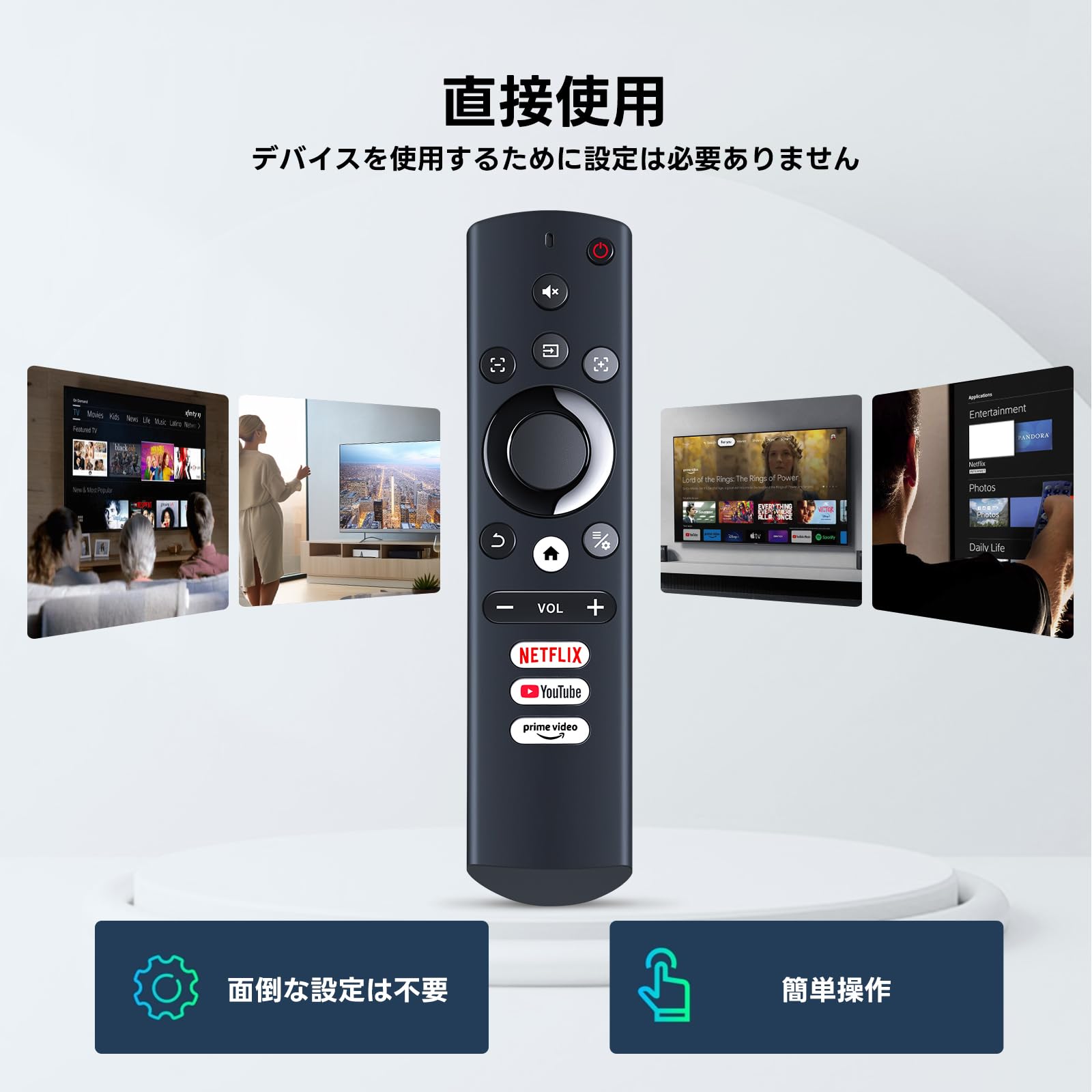 Amazon | プロジェクターリモコン for MetVate MV3リモコン 互換品