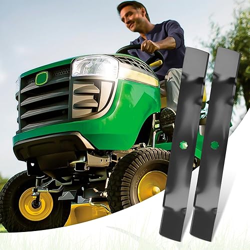 Miniatura 7 de GX22151 Cuchillas de cortacésped para John Dee re 42 pulgadas, cuchillas de acolchado GY20850 para tractor de césped JD 102 115 125 135 D100 D110