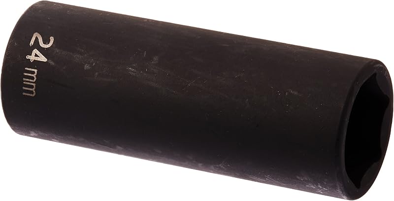 Soquete profundo Grey Pneumatic 24 mm com encaixe de 1/2 pol. 2024MD