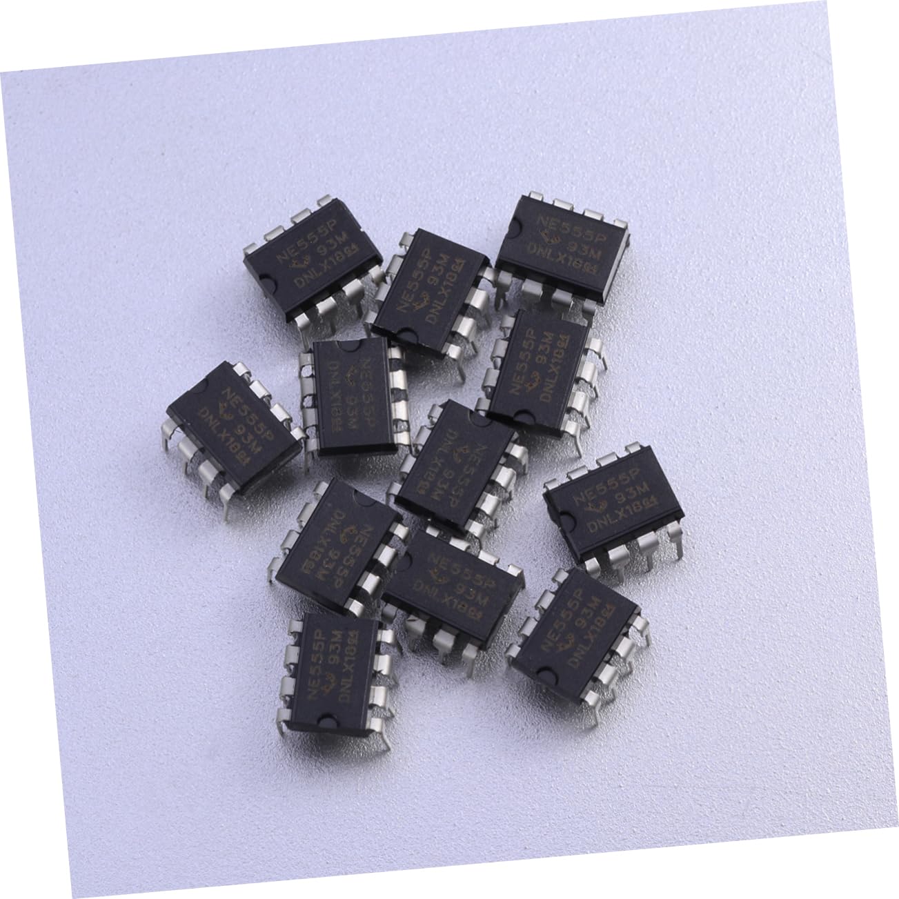 Mobestech Ne555P Electronic Timer Ic 12Pcs 555 Timer Chip for Precision Timing Circuits Programmable, Black - Image 3