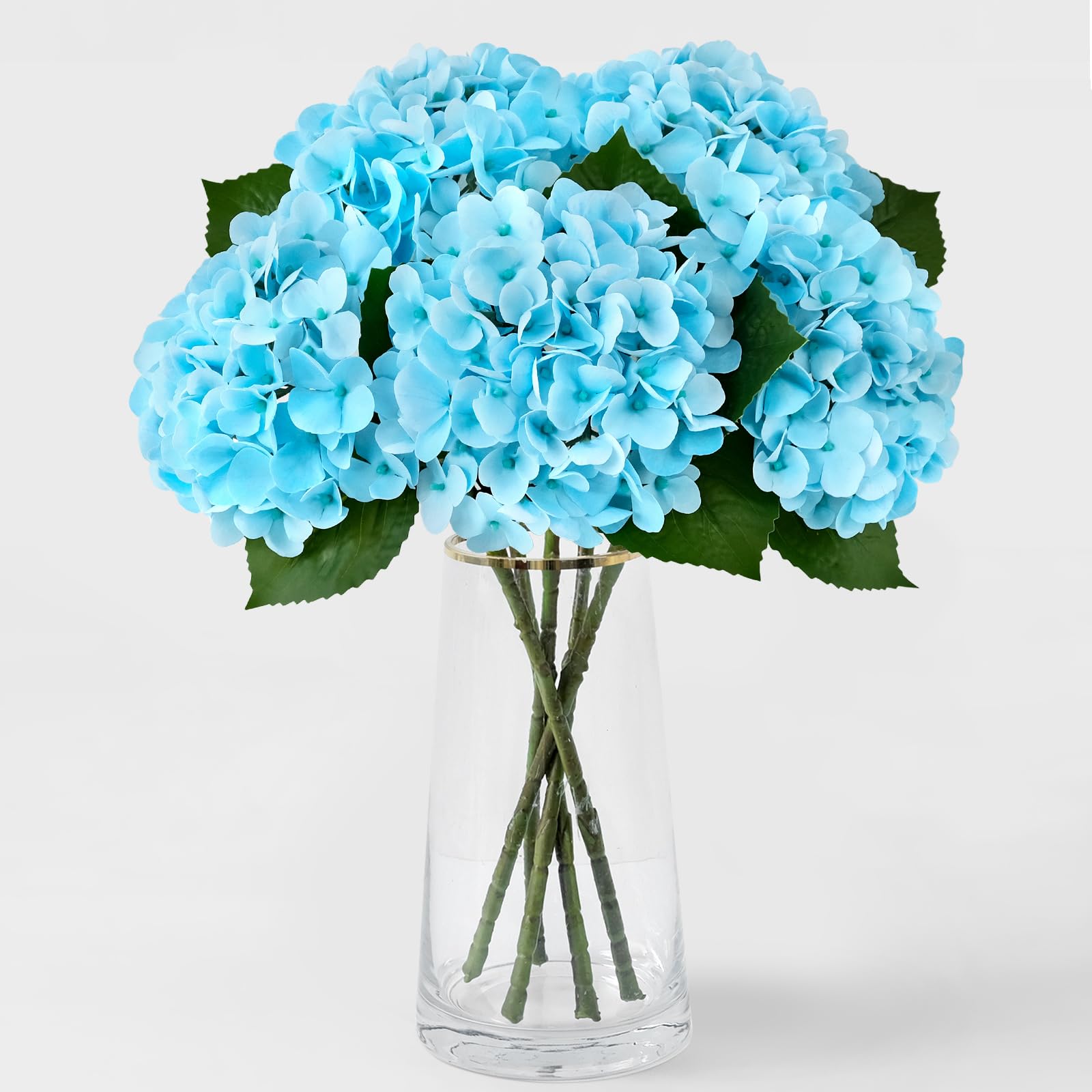 ZYTUYO Sky Blue Hydrangea 5-Pack
