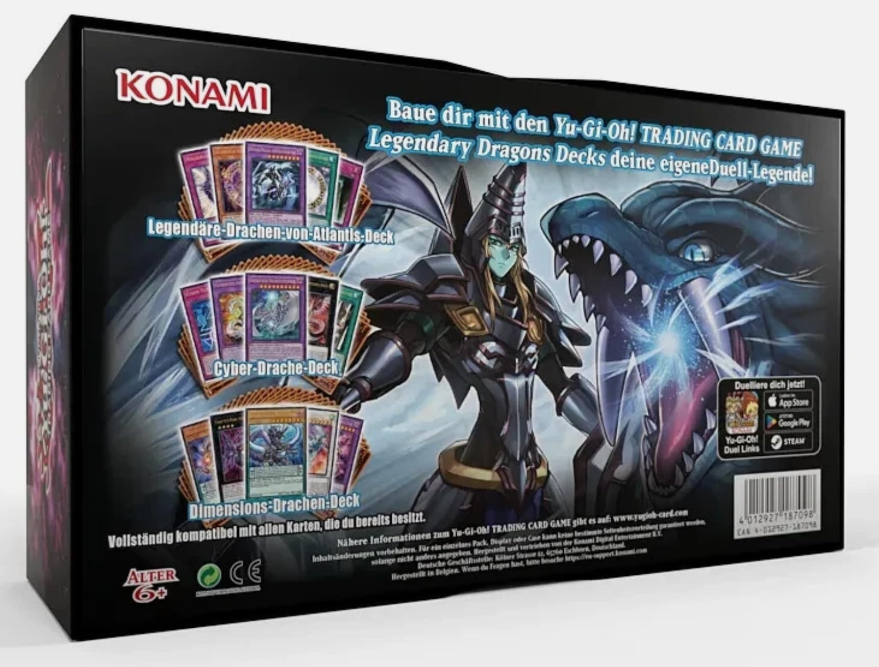 Yu-Gi-Oh! Trading Card Game Yugis Legendary Dragon Decks – Reprint - Deutsche Ausgabe - Unlimited Reprint