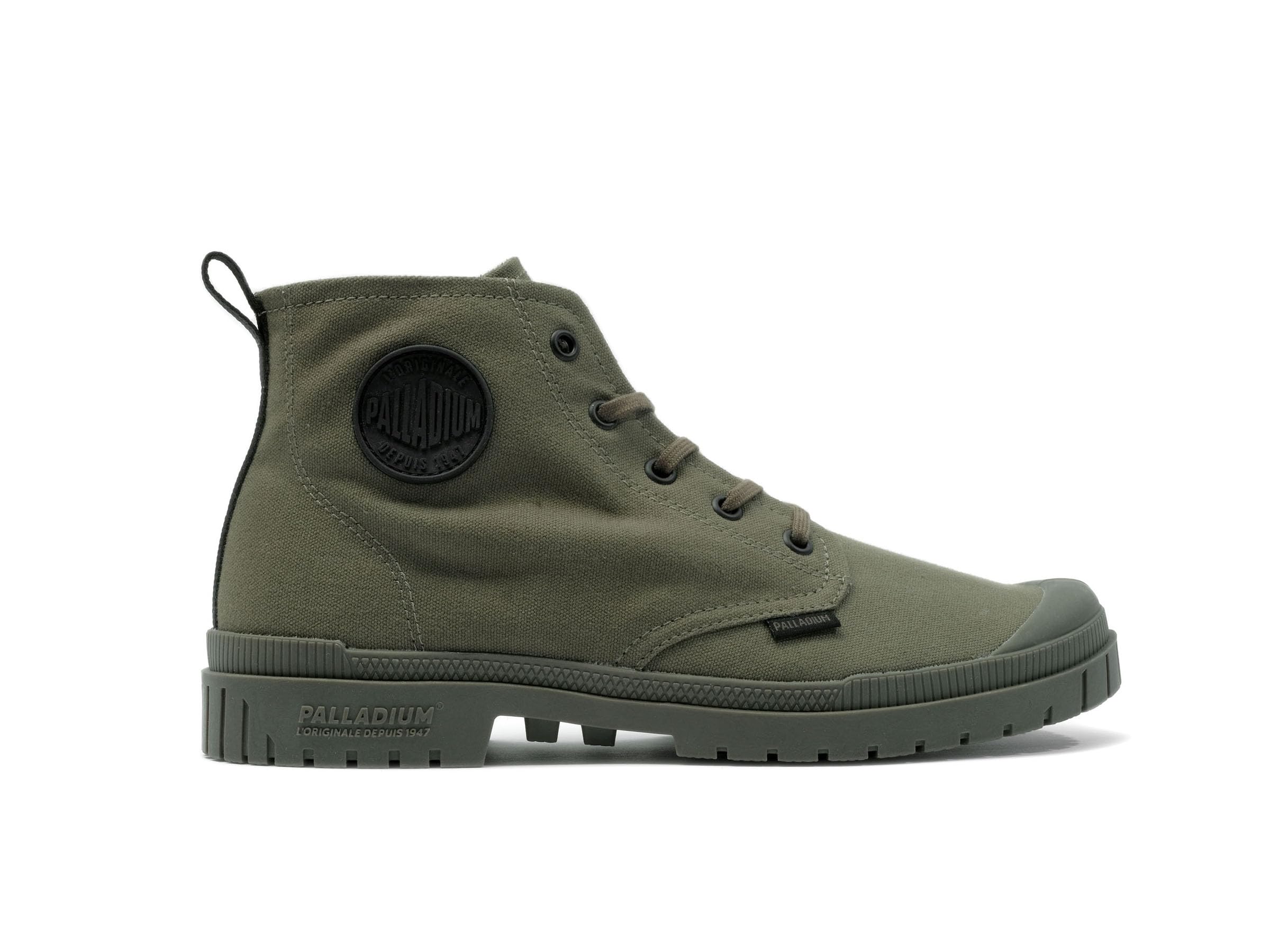 Palladium Vert Boots Pampa Sp20 Hi Canvas