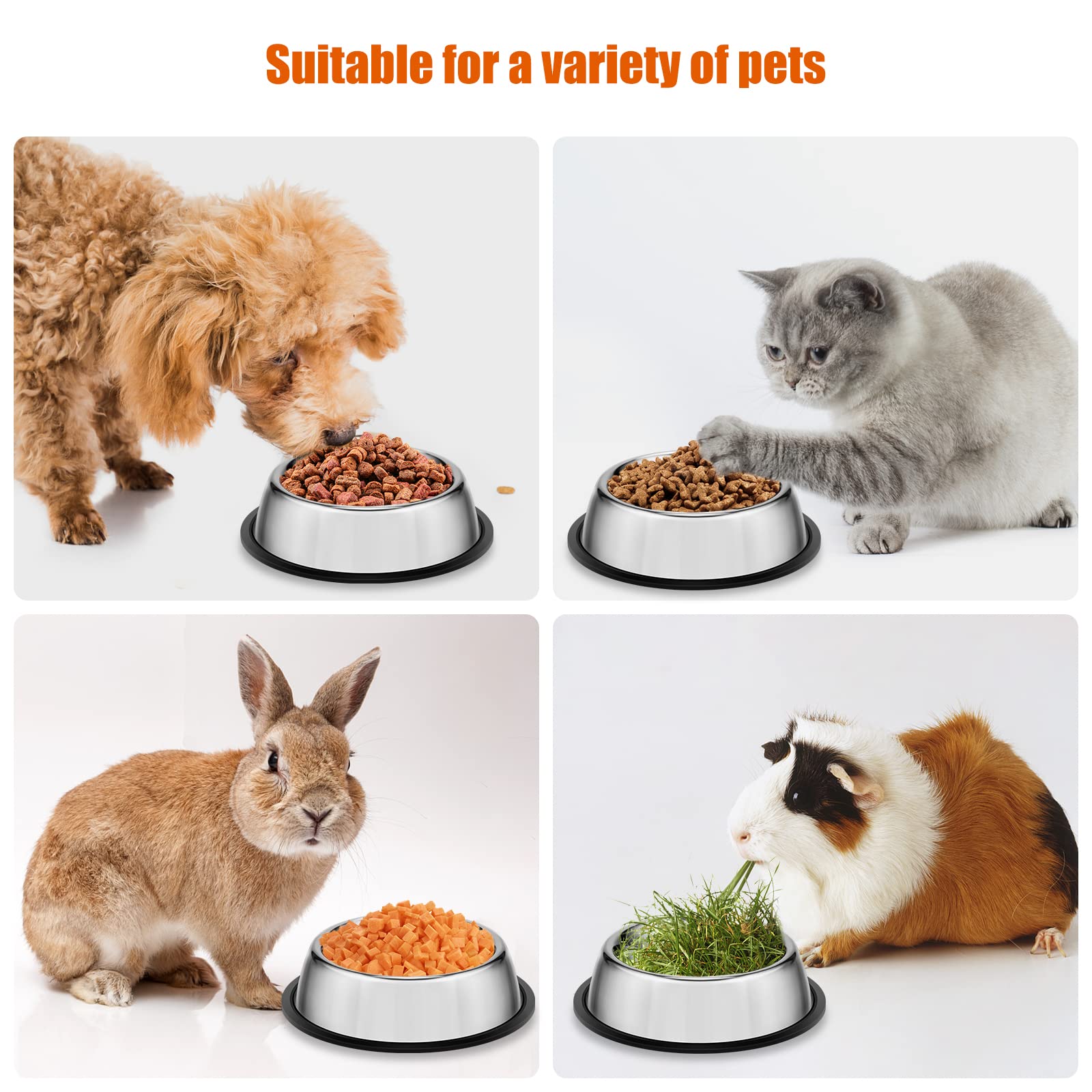 4 Ciotole per Gatti + Giochi per Gatti,Ciotola per Gatti,Ciotole Gatto,Ciotole Gatti,Ciotola Gatti,Ciotola Anti Ingozzamento Gatti