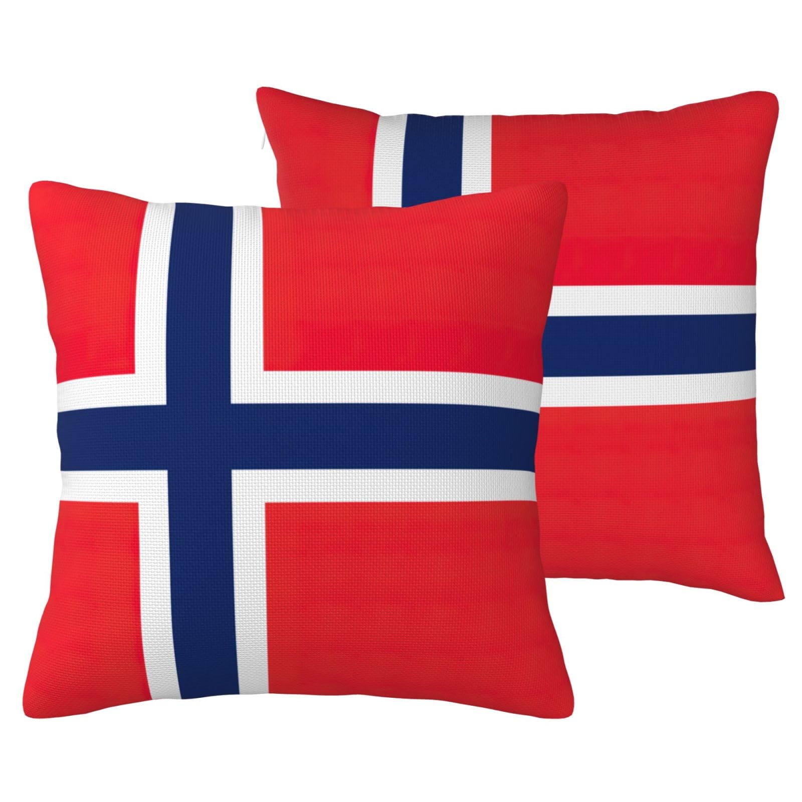 Housse de coussin Norvège aux finitions soignées pour canapé
