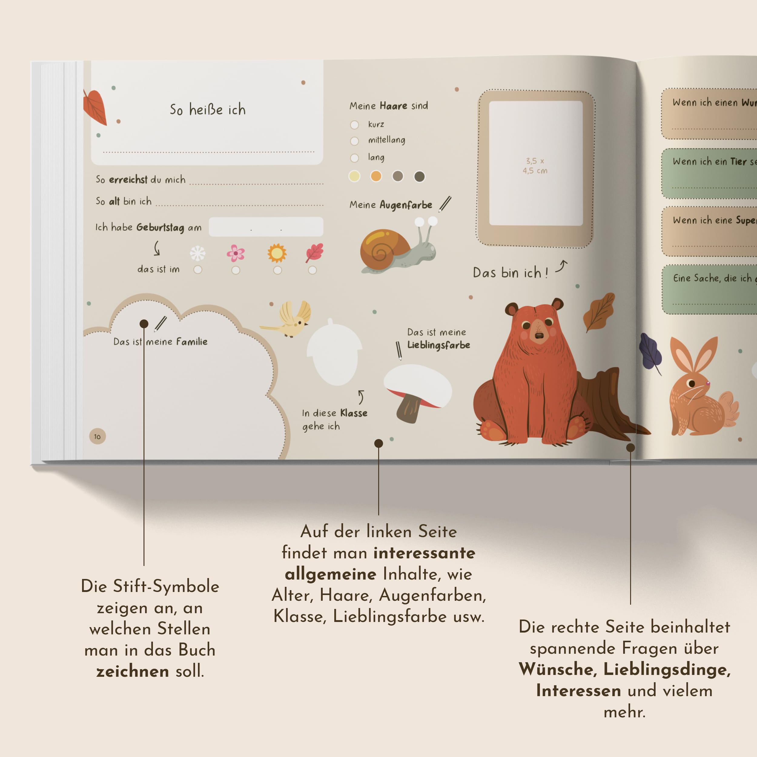 Sophies Kartenwelt Il mio libro dell'amicizia – Libro degli amici scuola elementare – Idea regalo per l'inizio della scuola e ragazzi – Libro degli amici scuola ragazzi ragazze