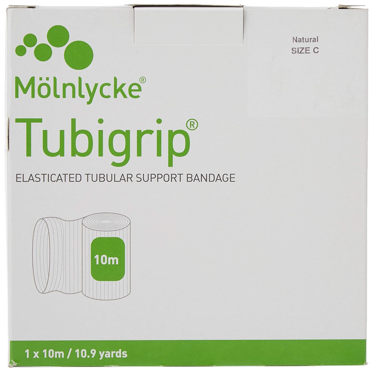 Molnlycke Tubigrip Multipurpose Tubular Bandage, Size C #1443,Natural : Industrial & Scientific
