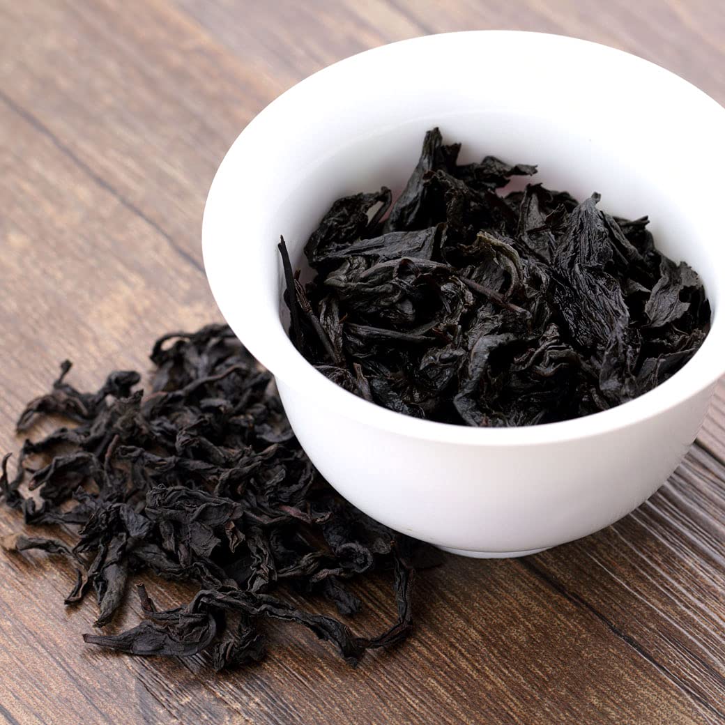 GOARTEA Dahongpao Thé Oolong 4Pcs 250g 35.2oz Premium Da Hong Pao Big Red Robe FuJian Wuyi Mountain Chinese Oolong Tea