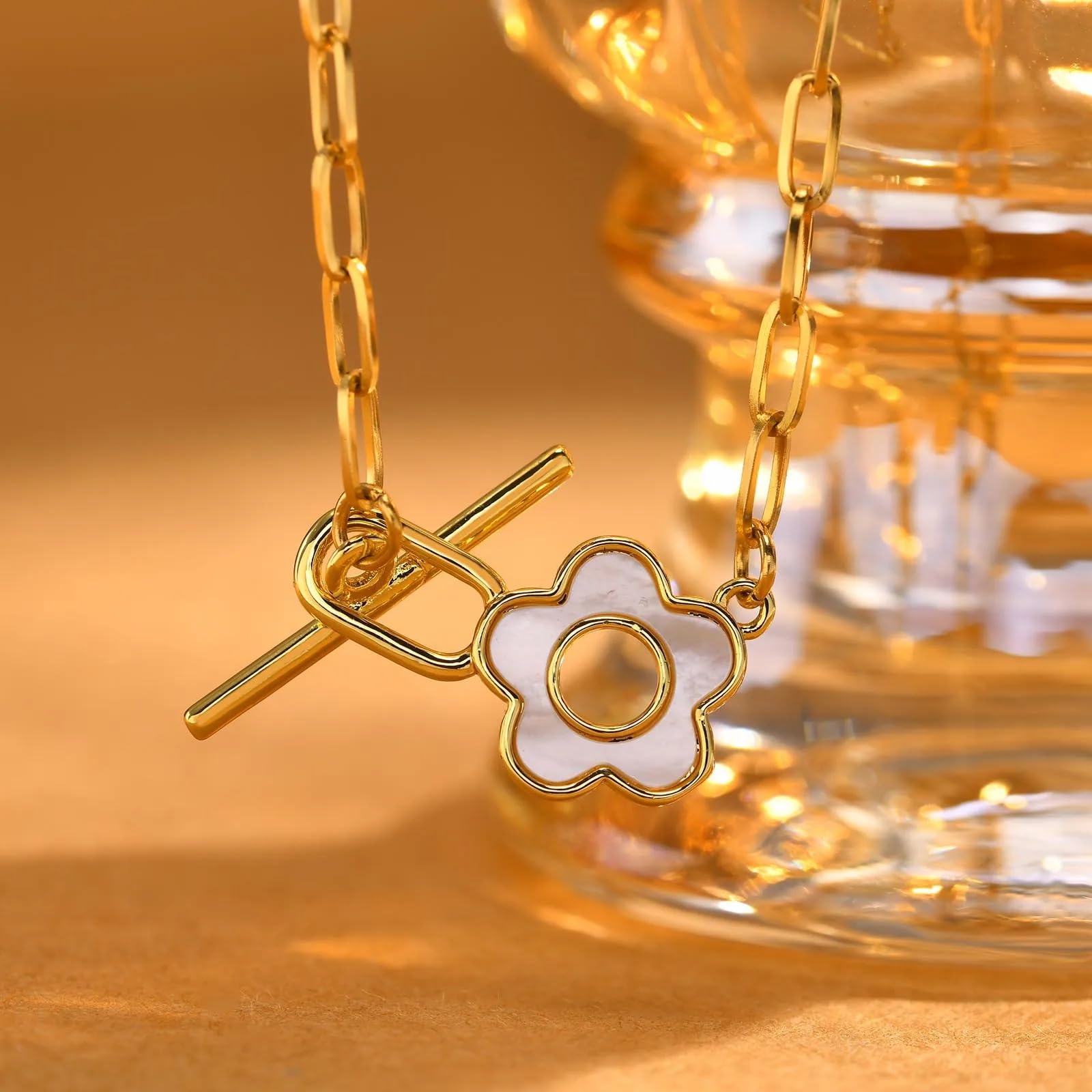 Akcesoria naszyjnika kwiat przełącznik dla kobiet, srebro srebrne uroki zapięcie Choker skorupa wkładka do papieru