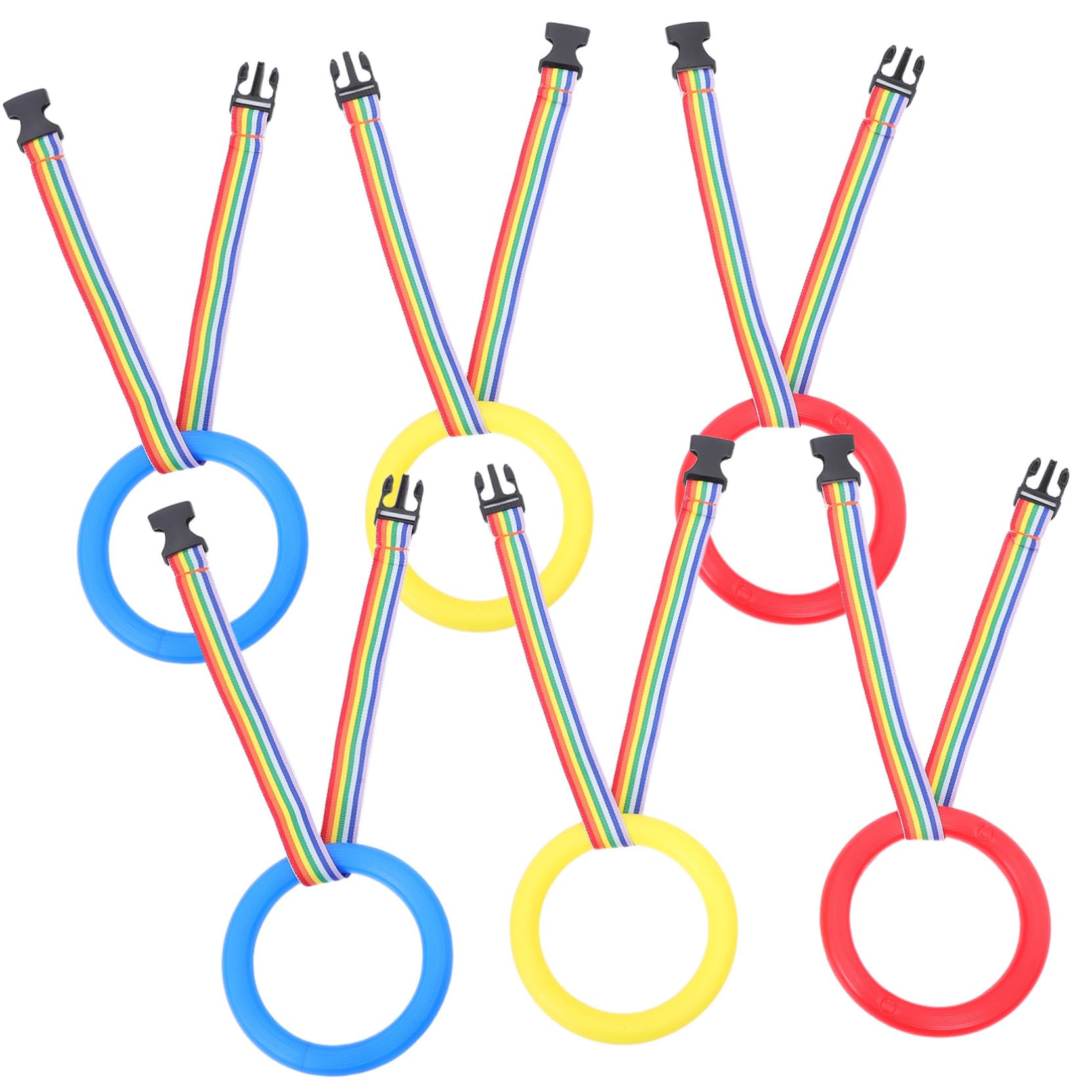 12 Piezas Cuerda de Seguridad para Asas Desmontables de Cuerda para Caminar Grupo para Guarderías y Aulas Resistente y Cómoda Paratrol de y Salidas Escolares