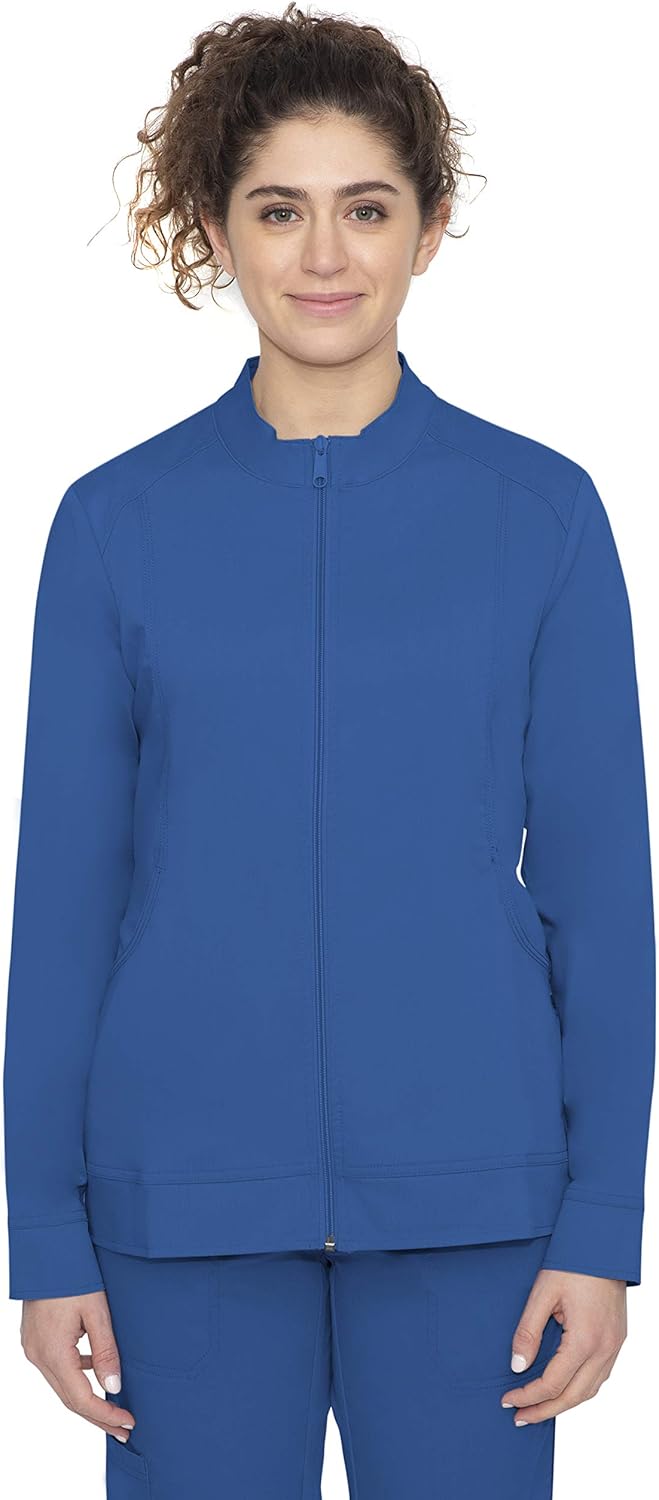 healing hands Purple Label Women's 5038 Dakota Jacket - Two Pocket Scrub Jacket: Medical Scrubs Jackets: Clothing, Shoes & Jewelry
