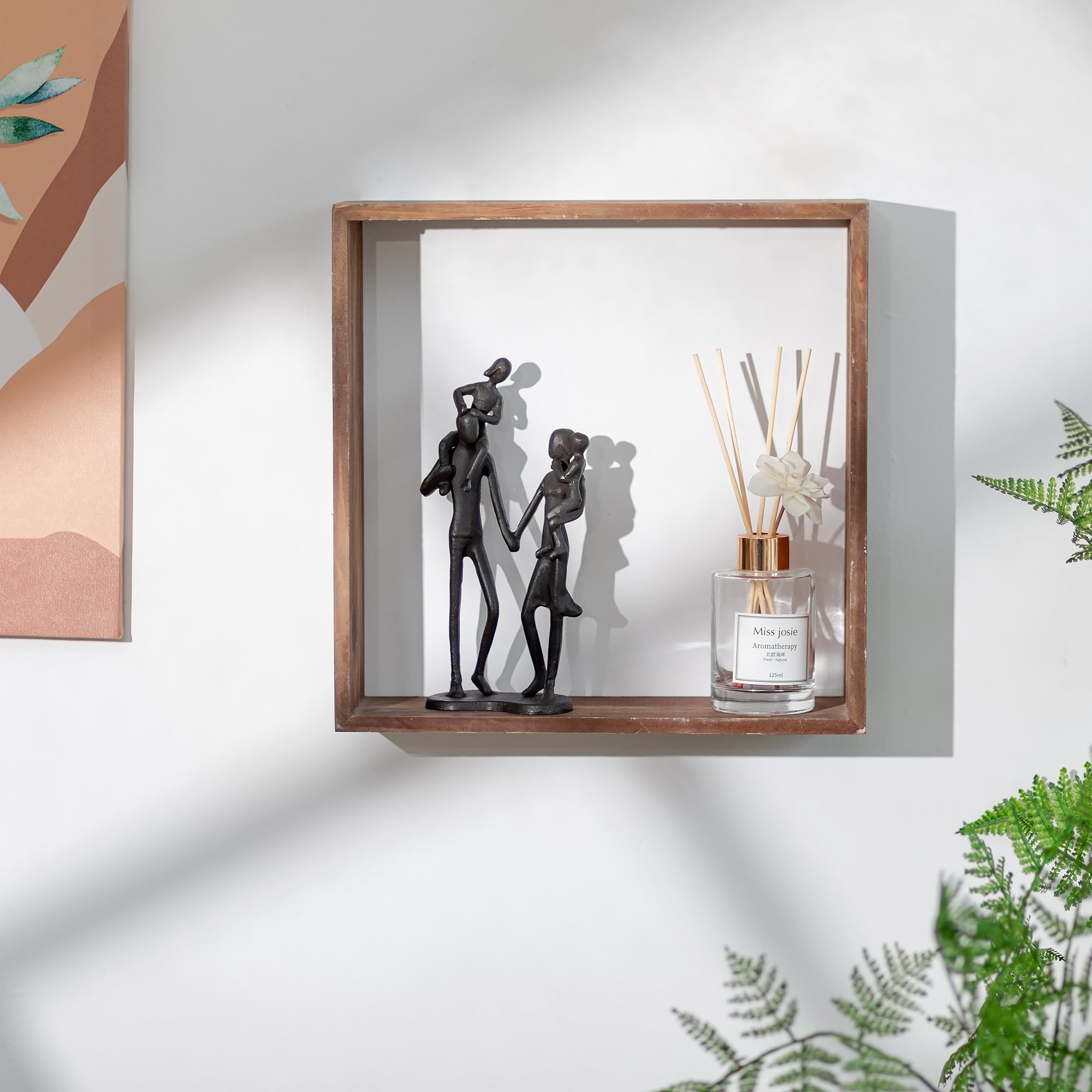 Sziqiqi Cadeau de Mariage Originale pour Couple: Cadeau Anniversaire Femme Homme Papa Maman Couples - Cadeau Couple pour Saint-Valentin Noël - Décoration Mariage pour Famille de 4