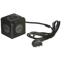 Electraline 62098 Multipresa Cubo Powercube, 3 prese da 10/16A