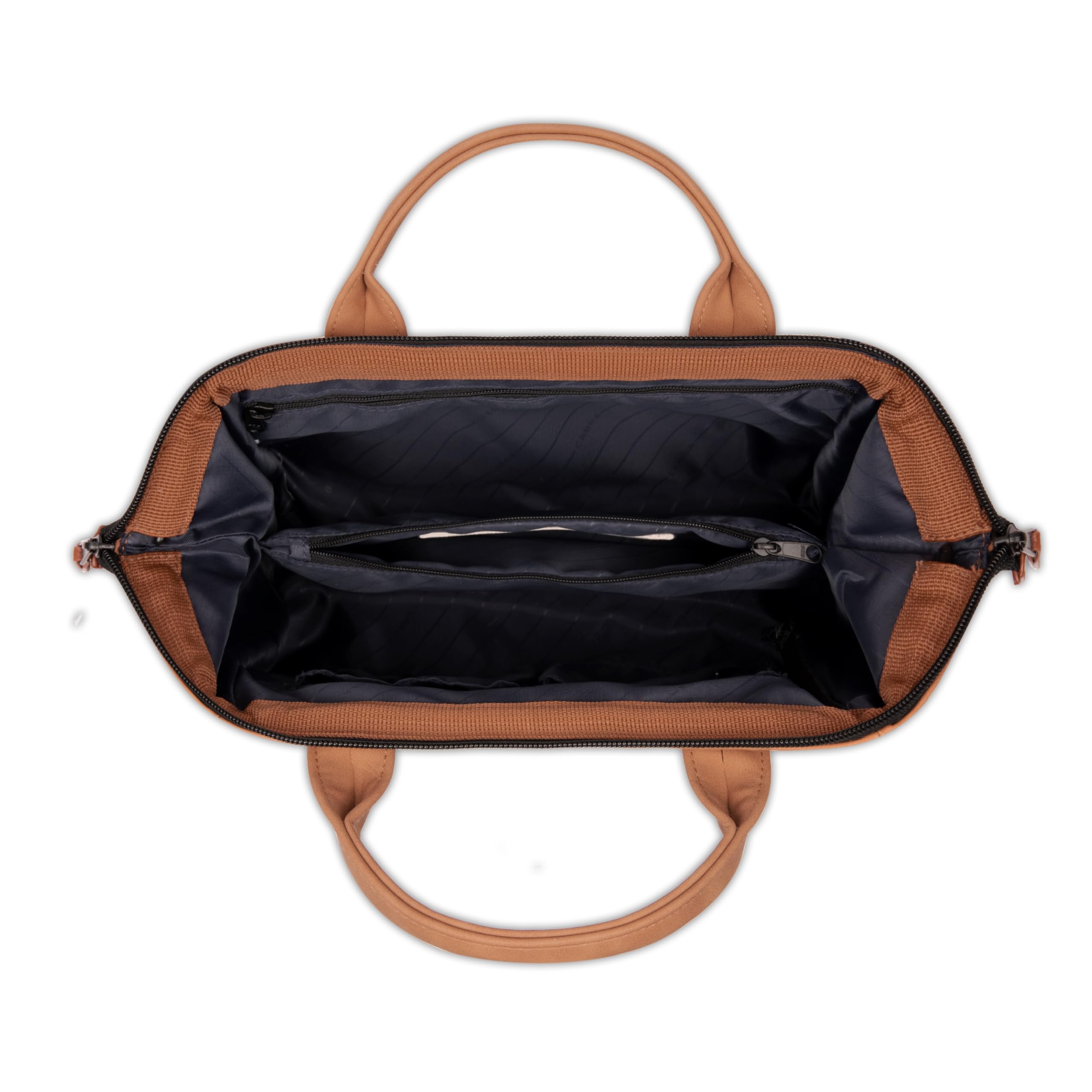 Cabaïa Crossbody Umhängetasche Adventurer Medium (5,8L) - Damen Handtasche - Verstellbarer Schultergurt & Weitwinkelöffnung - Vegan & Wasserabweisend - Ideal für Alltag, Stadt & Reise