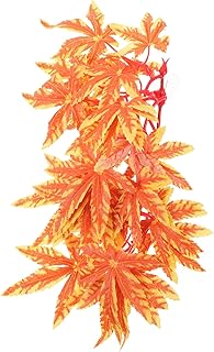 HAPINARY Crawler Simulation Plant Terrarium Climbing Plants Jungle Climbing Vine Artificial Green Plant Silk Plants Reptiles Artificial Fish Tank Aquarium Decorations Reptile Vine Plants