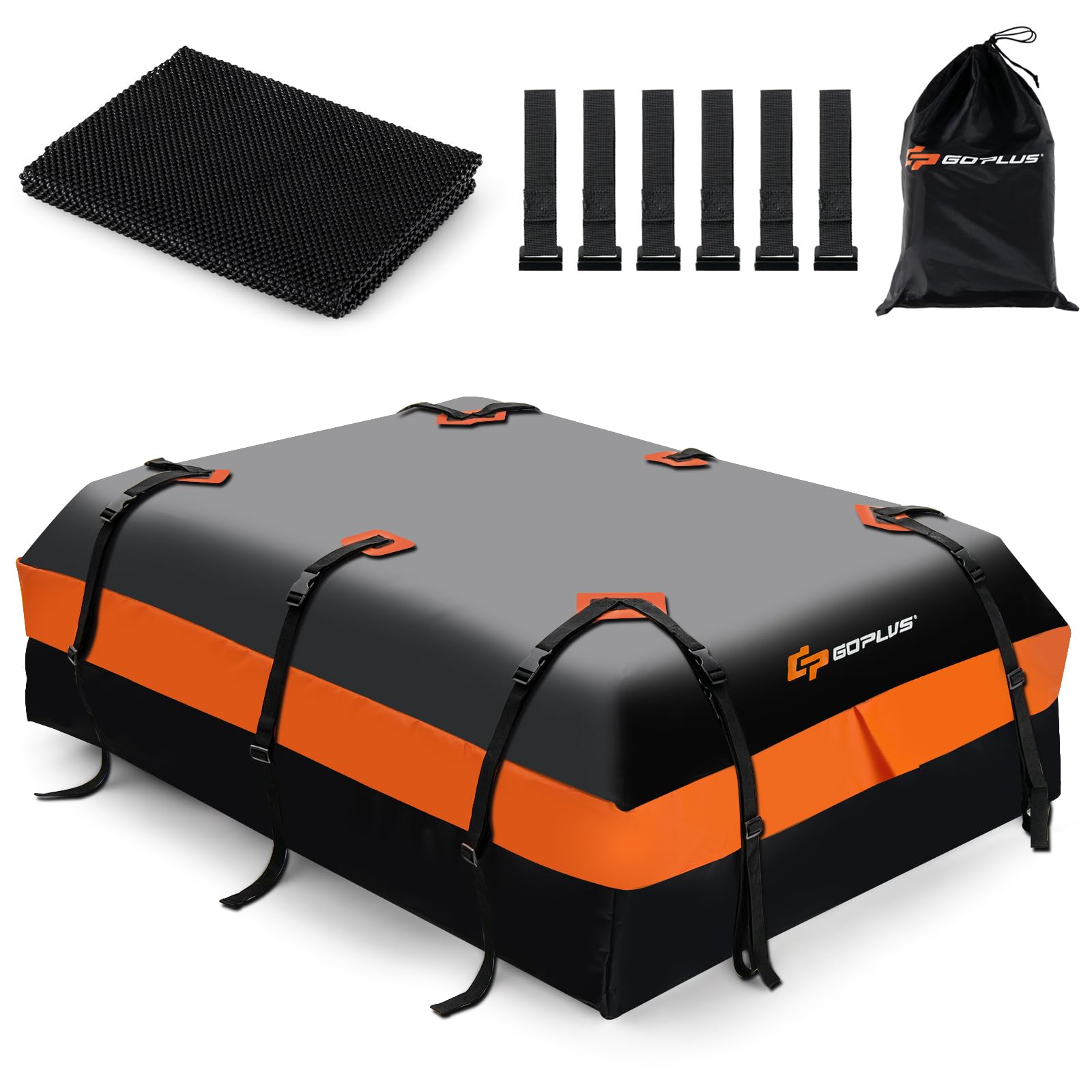FANTASK Cofre de Techo para Coche, 600 L, Plegable e Impermeable